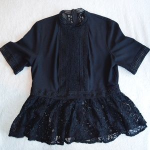 Zara Women's black blouse